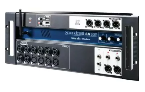 Mesa de Som Digital Soundcraft UI16 16 Canais Original