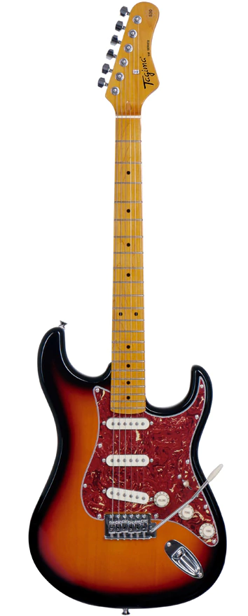 Guitarra Tagima Strato TG530 StratocasterSSS Escala Clara TT Sunburst SB