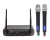 MICROFONE SEM FIO LEXSEN LM258V COM 2 BASTÕES