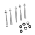 Parafuso De Afinação Torelli Para Bateria 7/32 - 58mm Kit com 6 Unidades TA075