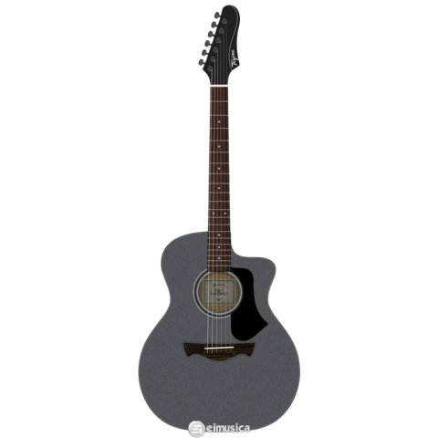 Violão Tagima Rio Negro Eletroacústico Cordas Aço Cor Cinza (MDSVS)