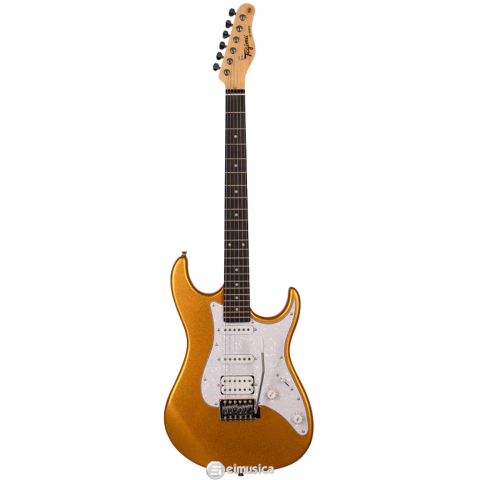 Guitarra Tagima TG-520 Strato HSS Metallic Gold Yellow (MGY)