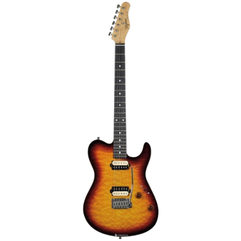 D Guitarra Tagima Grace 700 Cacau Santos Signature Honey Burst