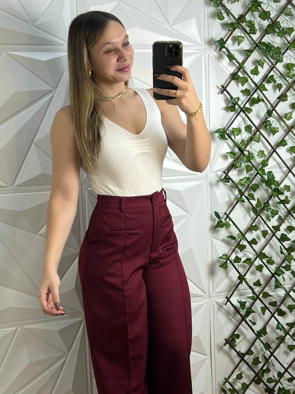 CALÇA ALFAIATARIA
