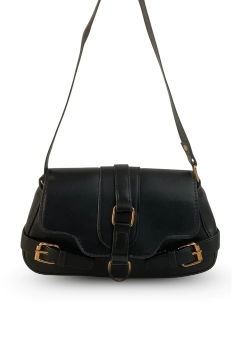 Cartera Daisy Negra - comprar online