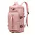 Bolso Mochila Liso Rosa en internet