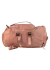 Bolso Mochila Liso Rosa en internet