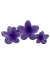 Broche Hawaiano Violeta - Accesorios CM