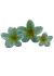 Broche Hawaiano Verde - Accesorios CM