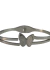 Esclava Mariposa Plateada - Accesorios CM