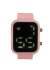 Reloj Brooklyn Cuadrado Corazón Rosa - comprar online