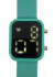 Reloj Brooklyn Cuadrado Corazón Aqua