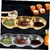 Plato para Aderezos Acero Inoxidable 3 Divisiones - ARAMA STORE