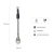 Bombilla Para Mate Stanley Spoon NEGRA - comprar online