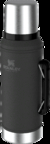 Termo Stanley Clasico 950 Ml Con Manija Y Tapon Cebador NEGRO - ARAMA STORE