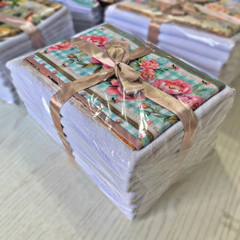 Kit Sacaria + Tricoline Digital Estampas Aleatórias - comprar online