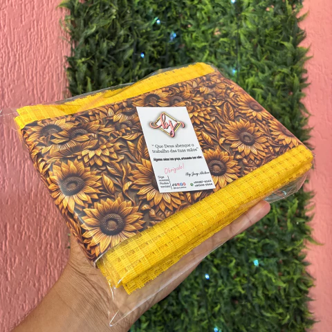 Kit Jogo Americano Sintético Amarelo - comprar online