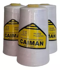 Cono Hilo Poliester X 4000 Metros Blanco