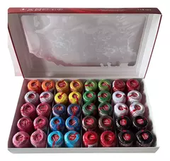 Hilos De Bordar Caja X 40 Unidades Colores Surtidos - comprar online