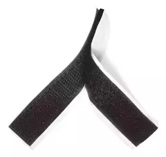 Abrojo Autohadesivo De 20 Mm Color Negro - comprar online