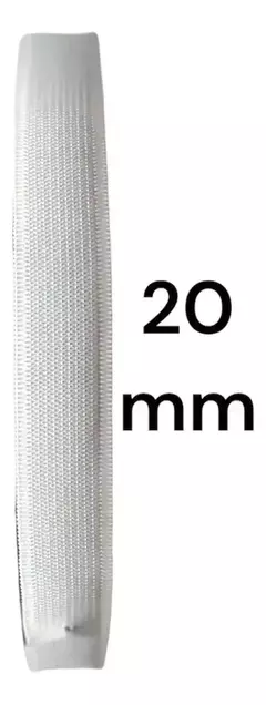 Elastico Poliester 20 Mm Rollo De 25 Metros