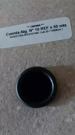 Cordon De Algodón Con Alma 50 mts x 10 mm - Don Dedal