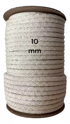Cordon De Algodón Con Alma 50 mts x 10 mm