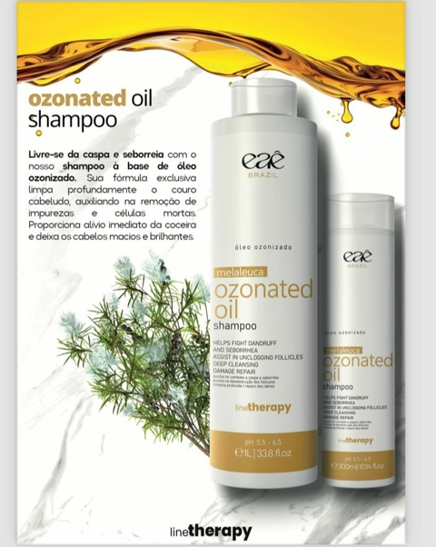 SHAMPOO MELALEUCA OZONATED OIL