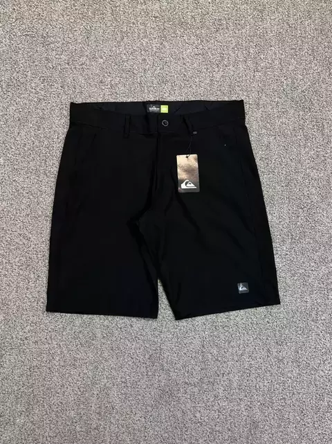 BERMUDA QUIK CASUAL ELASTANO PRETA