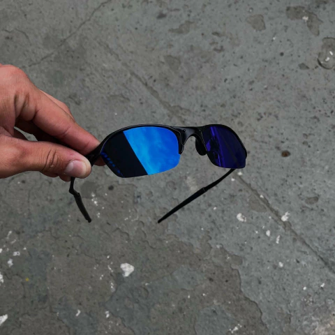 Óculos de Sol Juliet Carbon Romeo 2 Lente Azul - comprar online