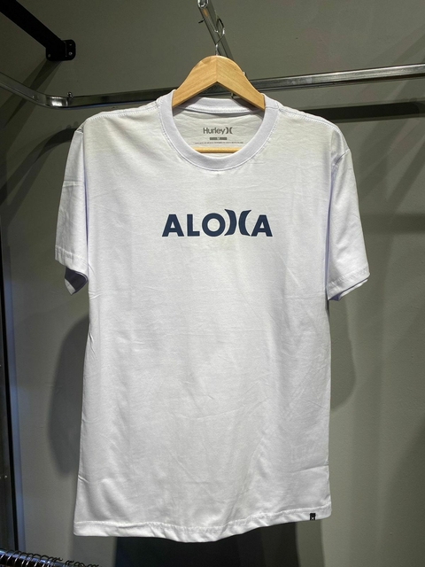Camiseta Básica Aloha Branca