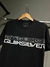 Camiseta Básica Quik Letreiro Preta - Imperial Surf