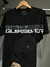 Camiseta Básica Quik Letreiro Preta na internet