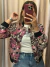 Chaqueta bomber estampada - comprar online