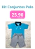 Kit 20 conj Arrumadinho Masc 2 a 10 - comprar online