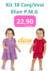 Kit Elian 18 Conj/Vest P,M,G Fem - comprar online