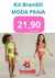 Kit Brandili Moda Praia 12 pc