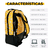 Mochila matera porta notebook Amarilla - tienda online