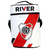 Bolso matero River Plate