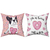 Combo x2 Almohadones 40x40 Bulldog Sweet