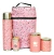 Equipo con mochila matera rosa