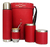 Equipo de mate liso Rojo con mate tradicional