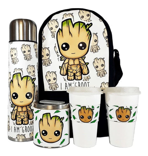 Combo cafetero I Am Groot