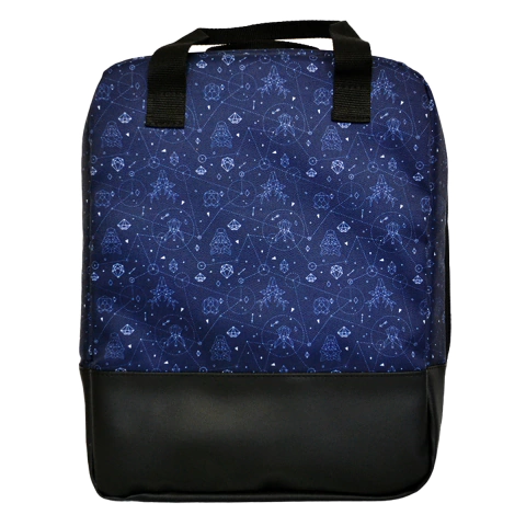Mochila matera porta notebook Azul