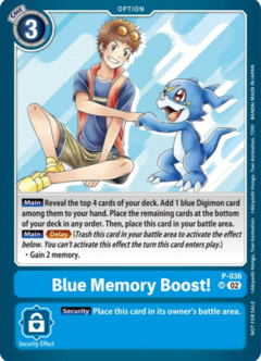 Blue Memory Boost! (NYCC 2023 Demo Deck)