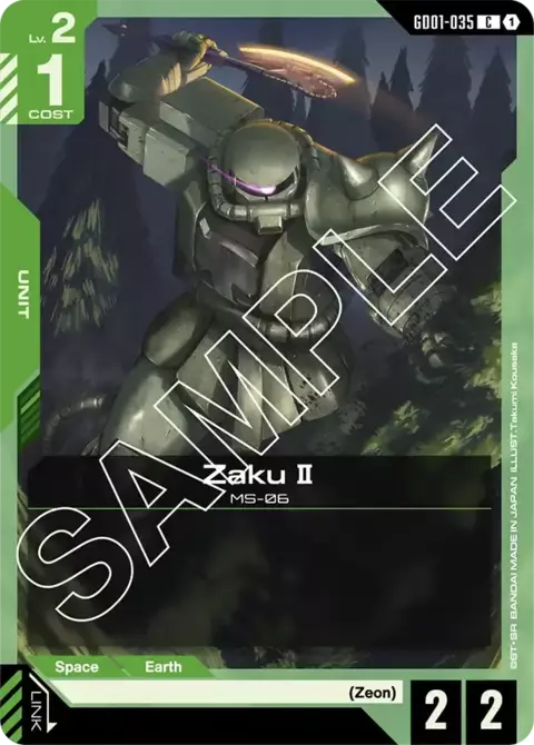 GD01-035 Zaku - comprar online