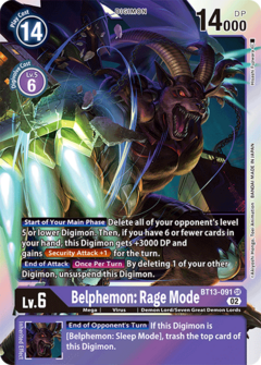 Belphemon: Rage Mode (BT13-091)