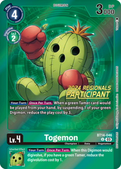 Togemon (2024 Regionals Participant)