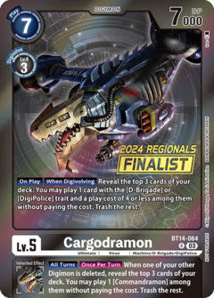 Cargodramon (2024 Regionals Finalist)