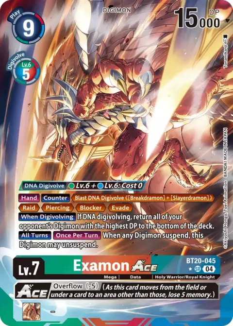 Examon ACE (BT20-045) - comprar online